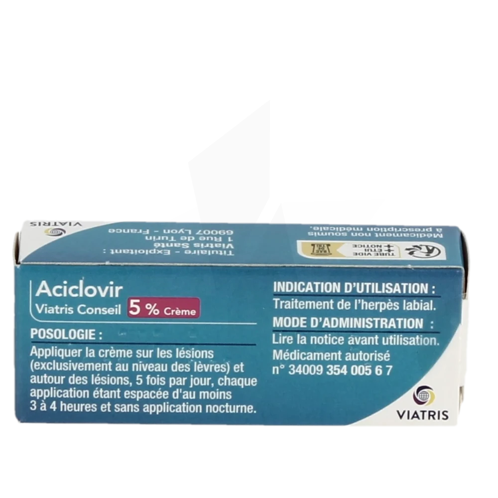 commander du acyclovir