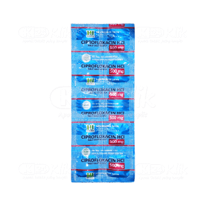 Ciprofloxacin 500 mg 2x1