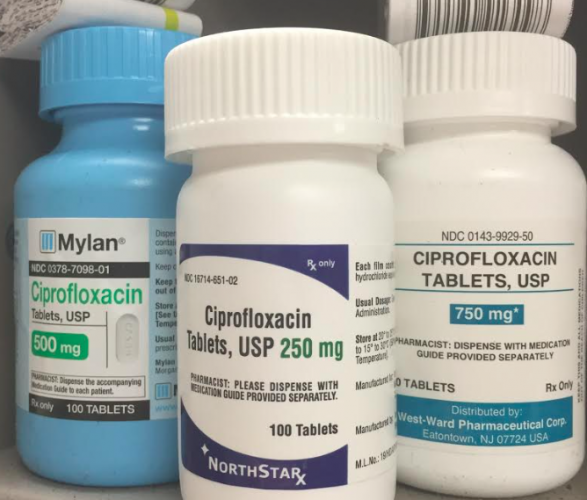 Ciprofloxacin 500 mg 2x1