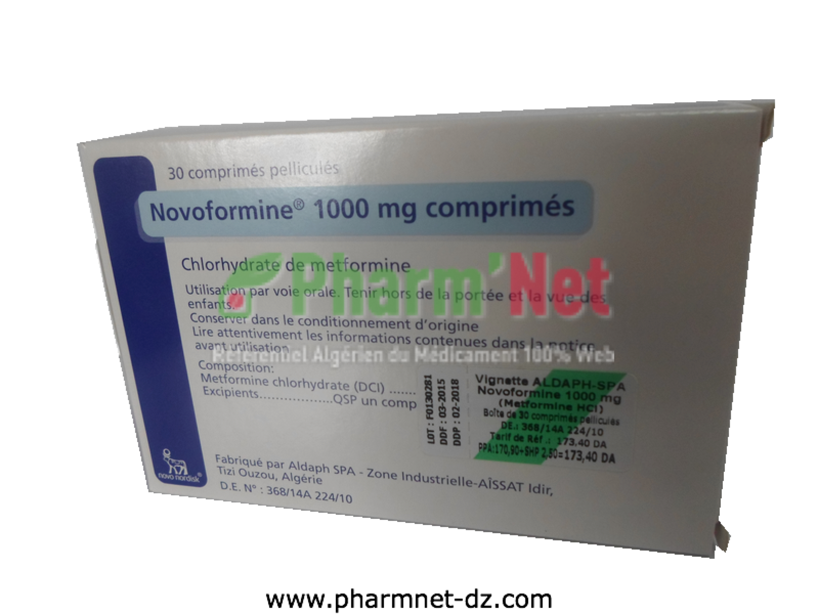 Metformine 1000 mg prix
