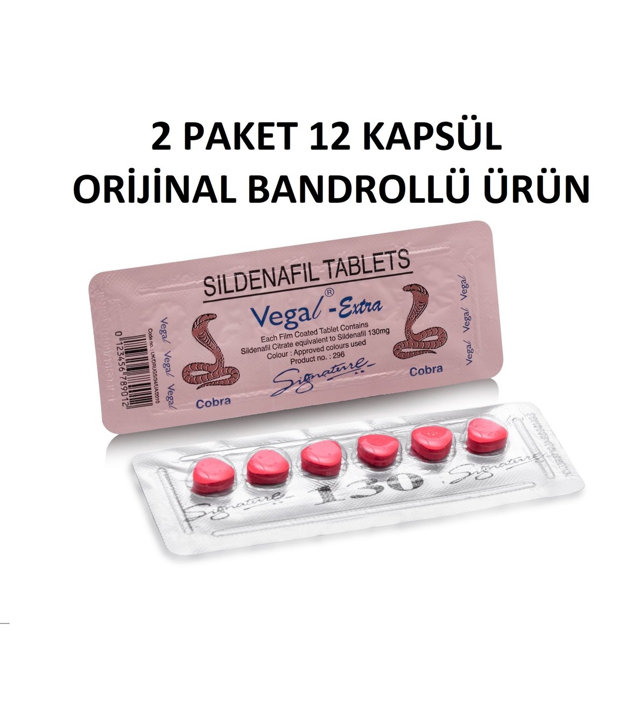 Sildenafil Vega Extra 120 Mg