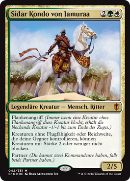 commander du alli