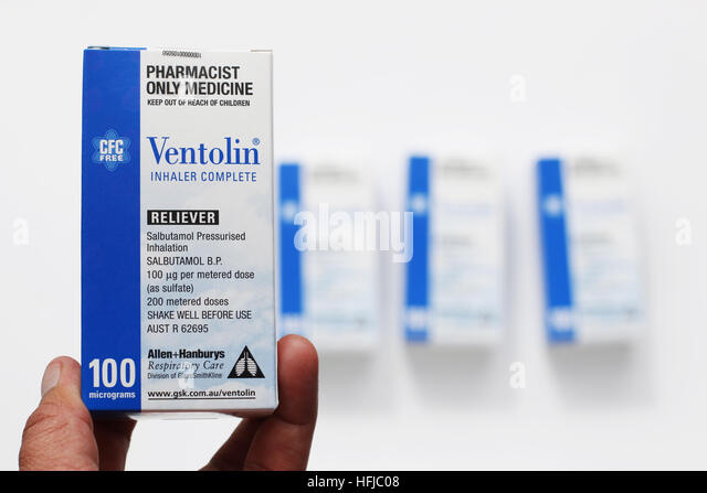 Ventolin Spray Prix