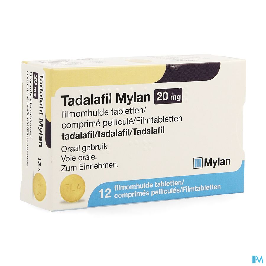 Cialis Original 20 Mg 12 Comprimés