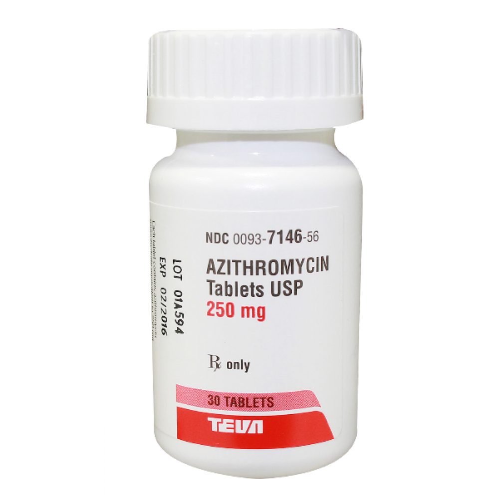 Azithromycin 250 mg ndc