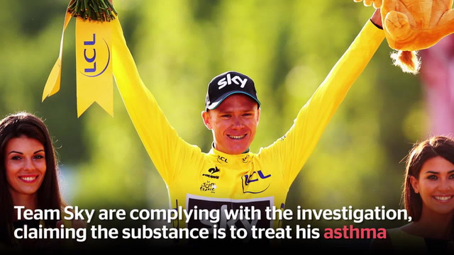 Salbutamol tour de france