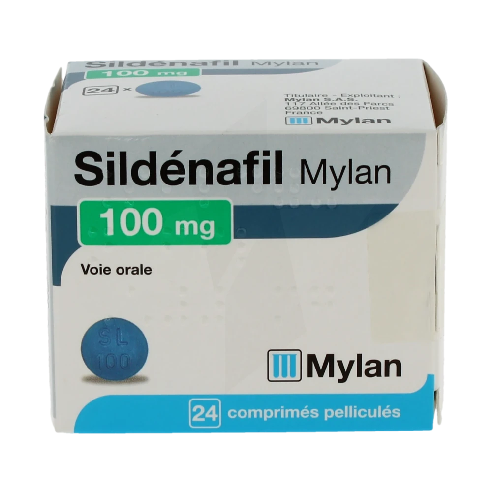 sildenafil 100 mg 24 comprimés