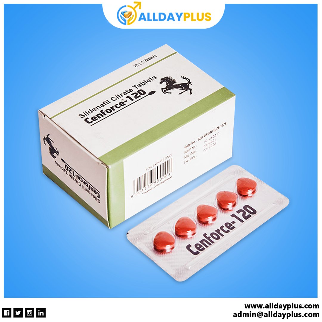 Sildenafil Citrate 120 Mg Cenforce