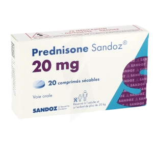 Prednisolone prix belgique