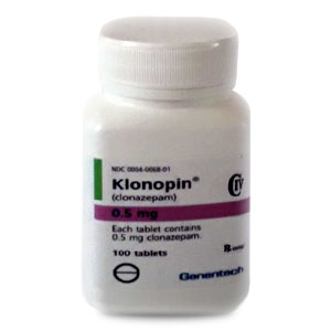Clonazepam prix