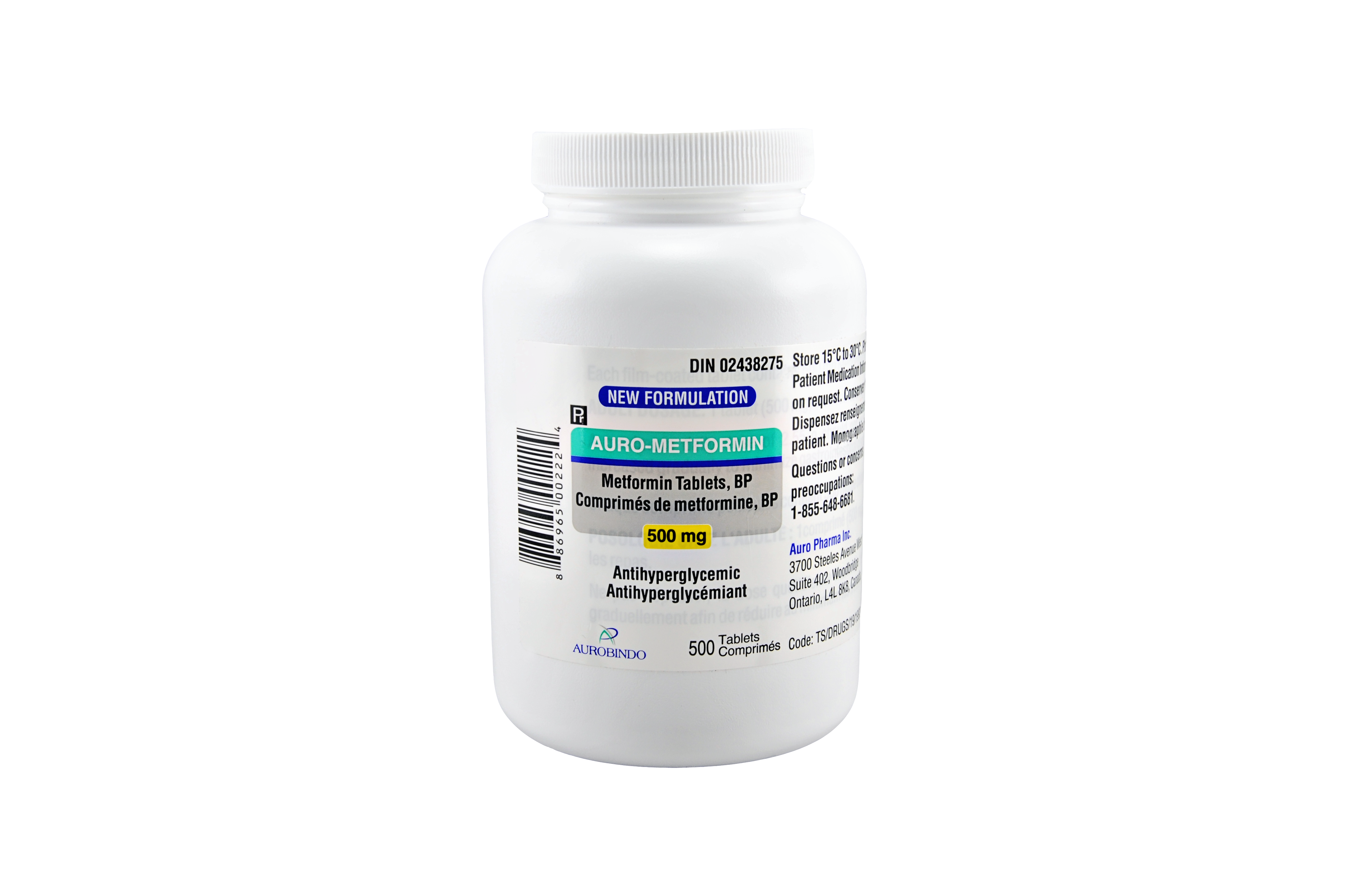 metformine 500 achat