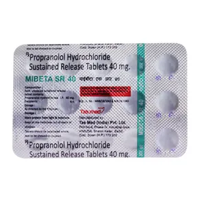 Propranolol Xr 40 Mg