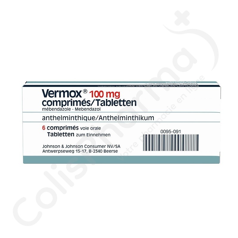 Acheter vermox en ligne