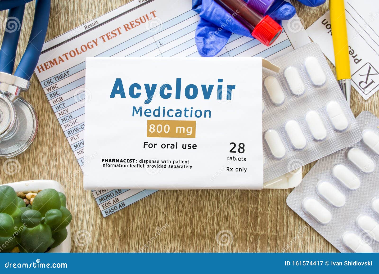 Aciclovir 800mg