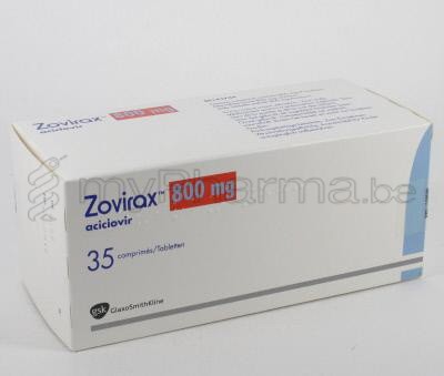 aciclovir comprimé prix