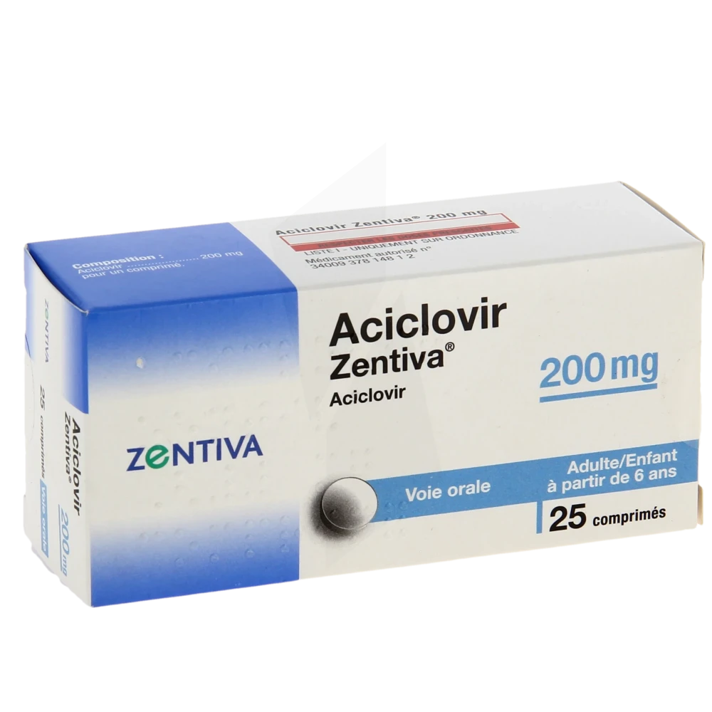Aciclovir Prix France