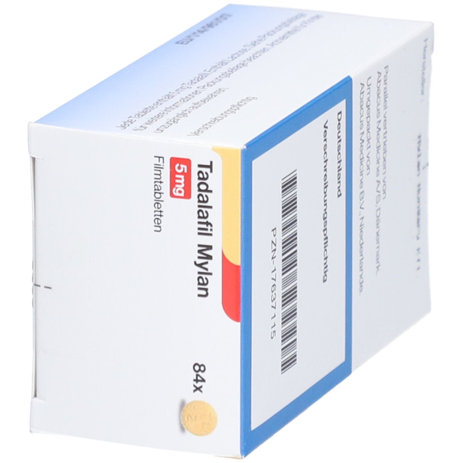 Tadalafil Mylan 2.5 Mg