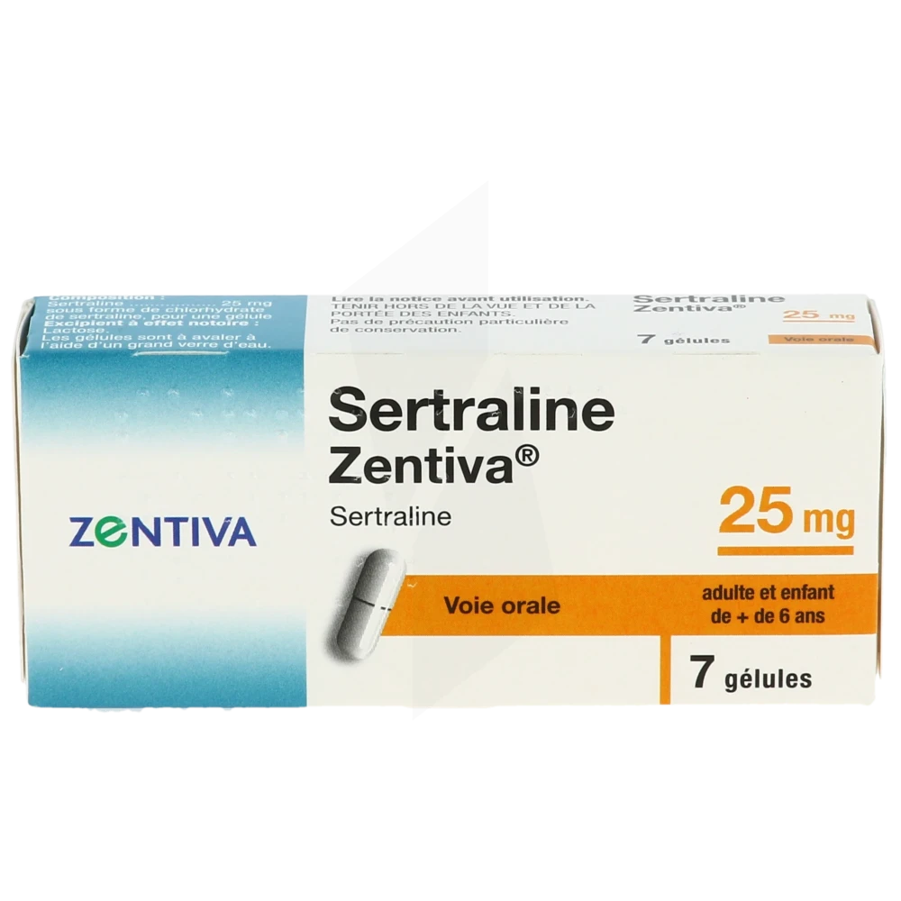 Sertraline 25 Mg Comprimé
