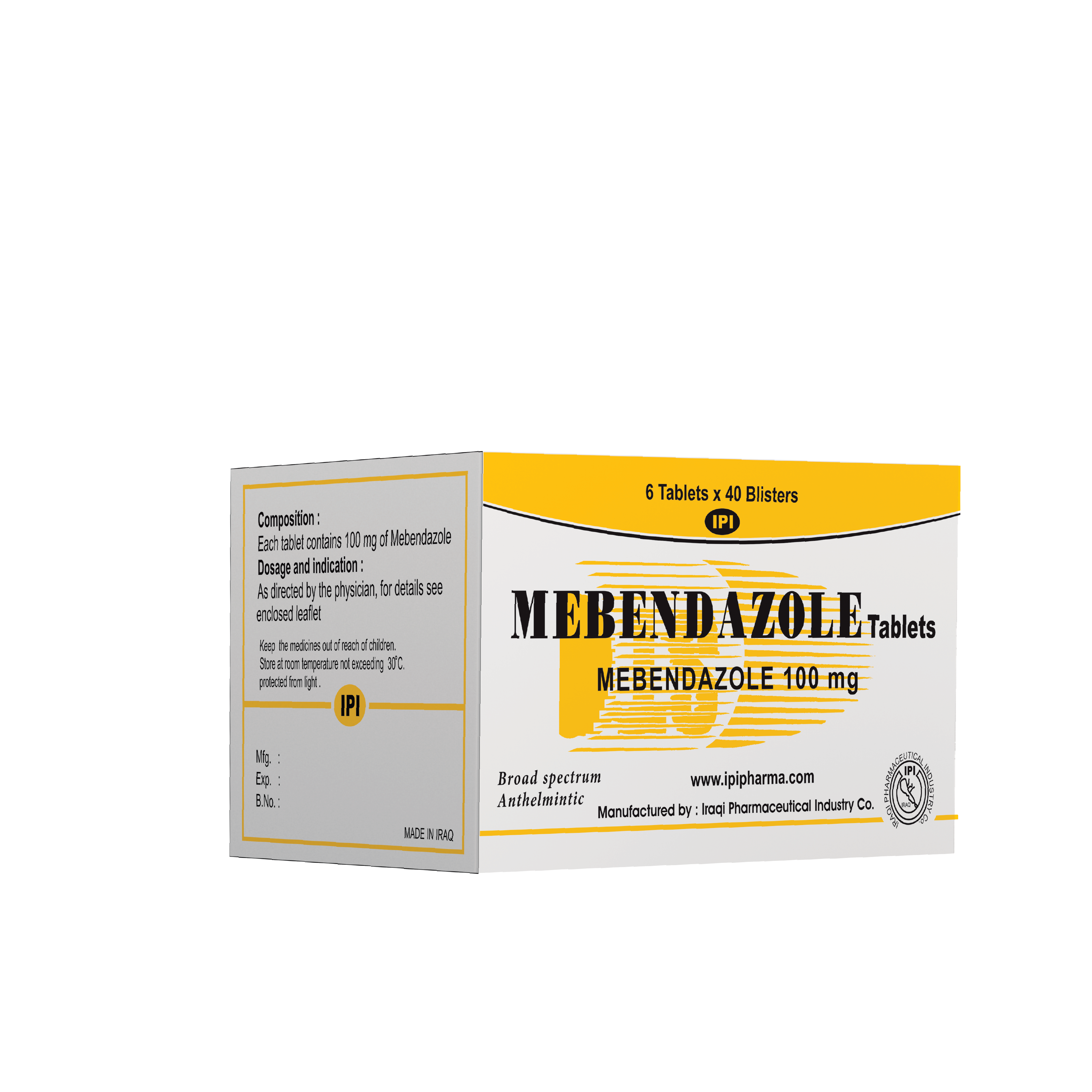 Mébendazole Prix France