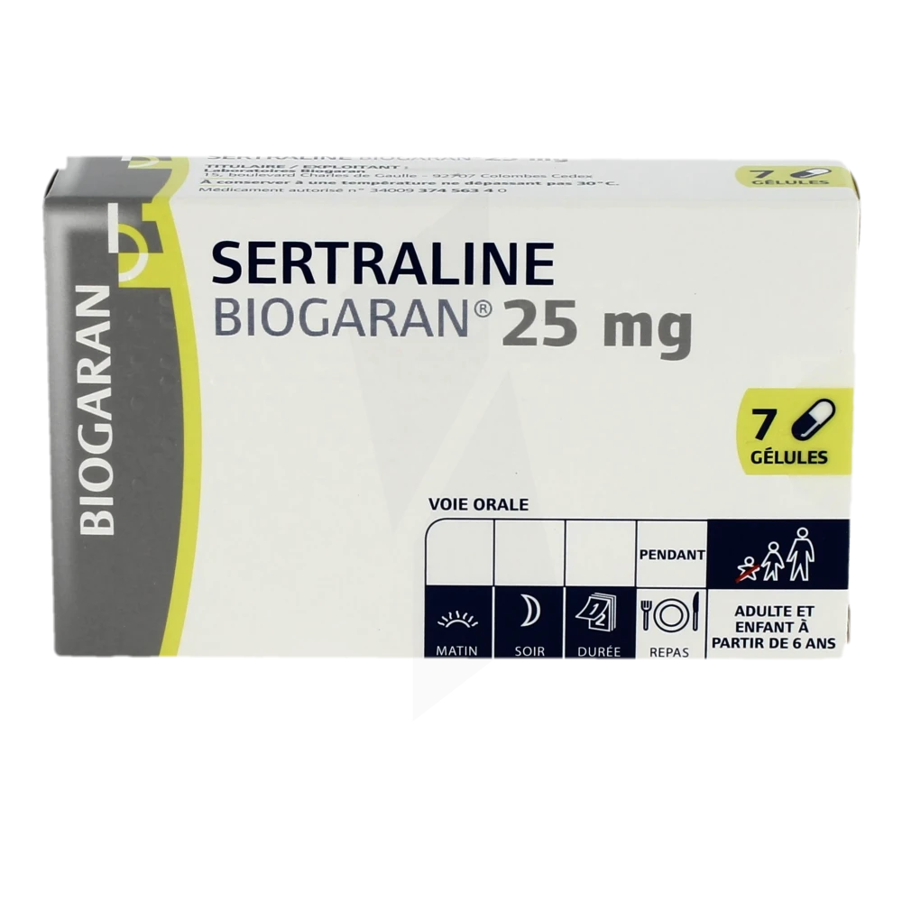 Sertraline moins cher