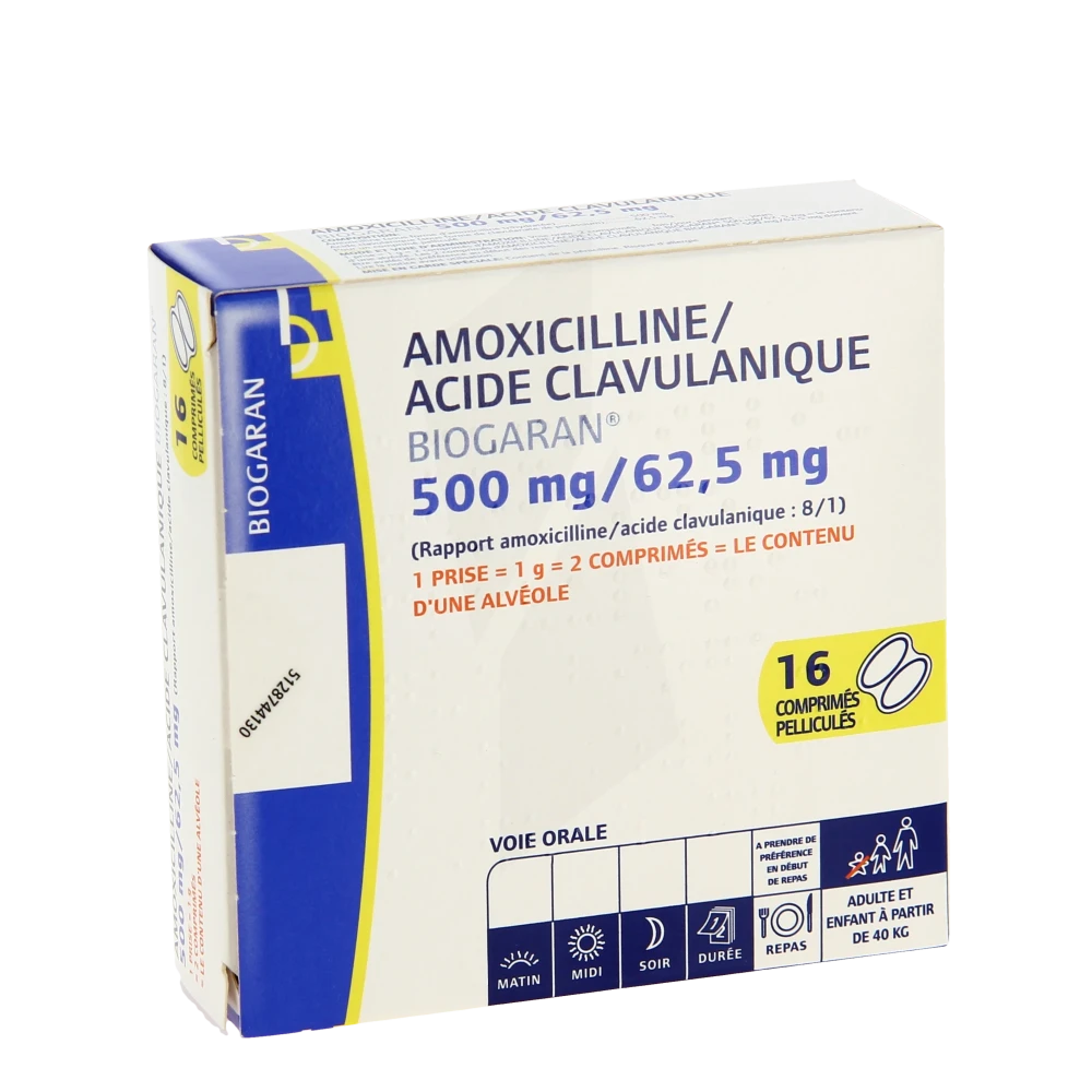 Amoxicilline 1g Generique