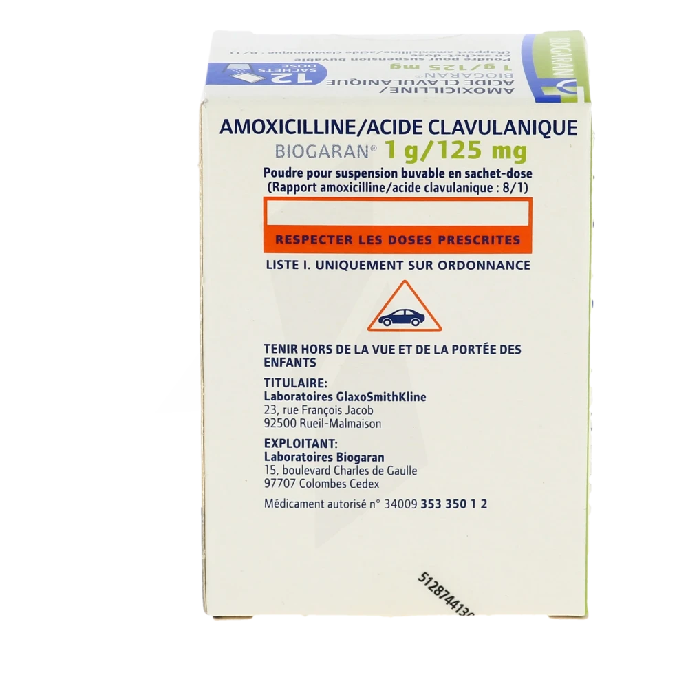 amoxicilline clavulanique le prix
