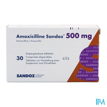 Amoxicilline sandoz prix