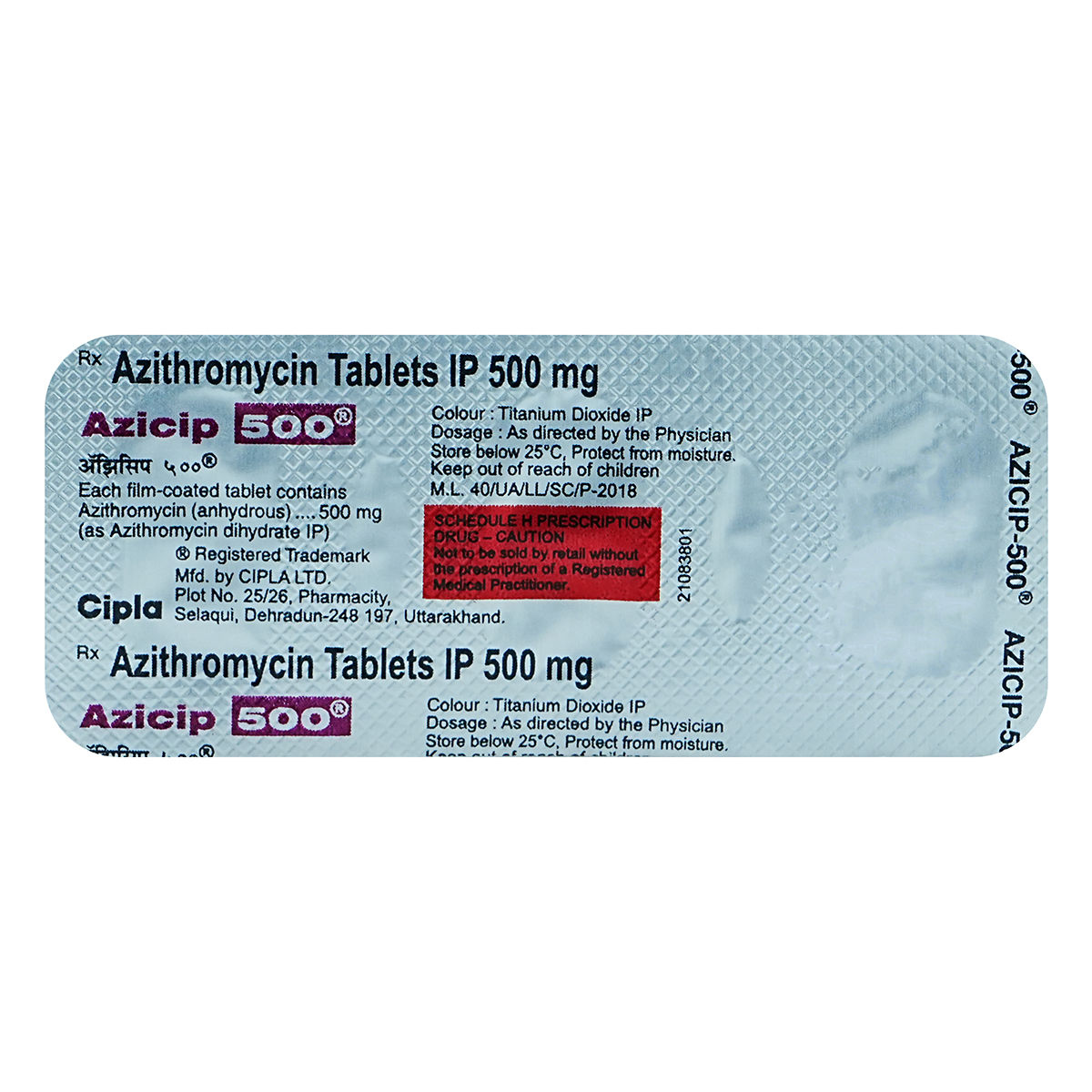 azithromycin 500 mg cipla