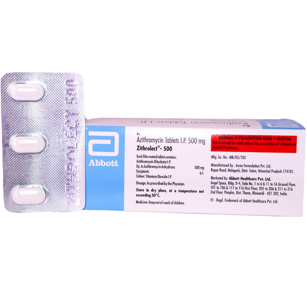 Azithromycin 500 Mg Zithrolect