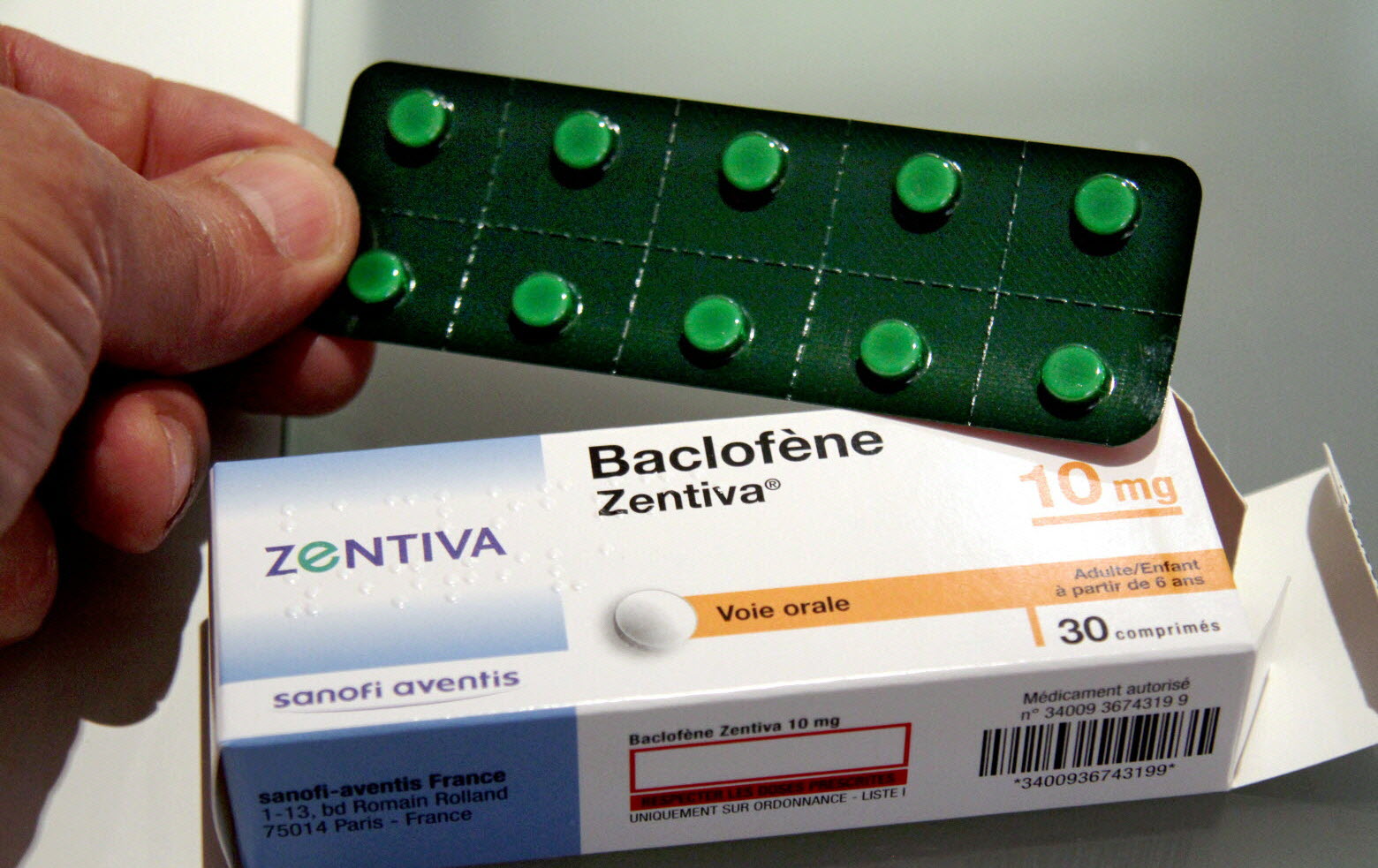 Baclofen france