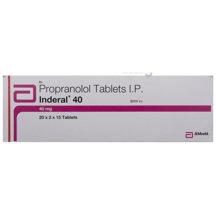 Prix inderal 40 mg