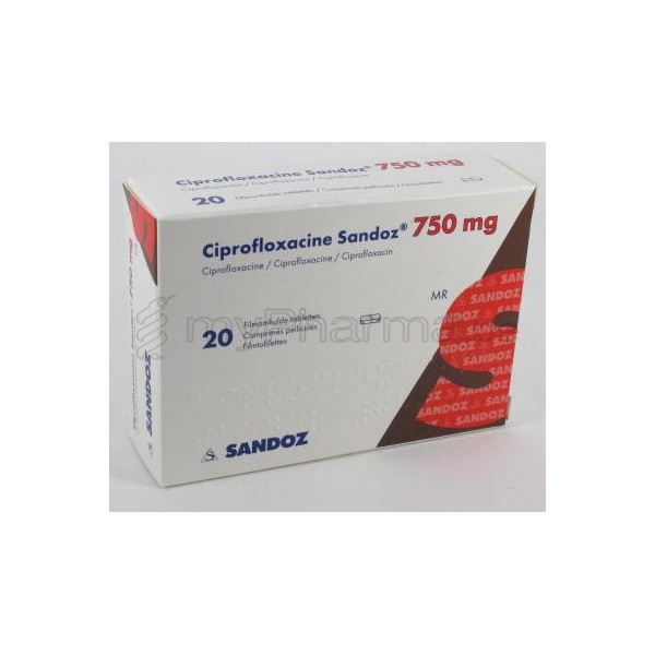 ciprofloxacin 750 mg cp