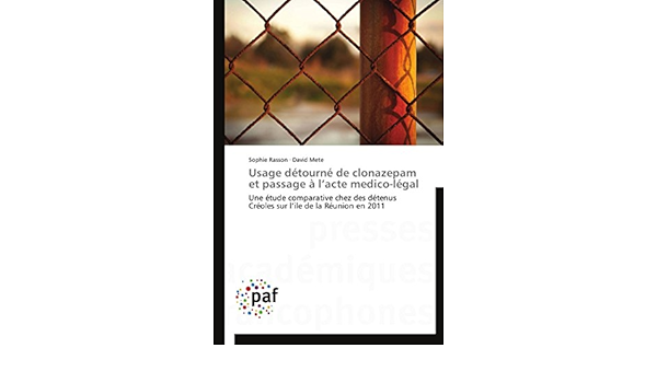 Prix clonazépam