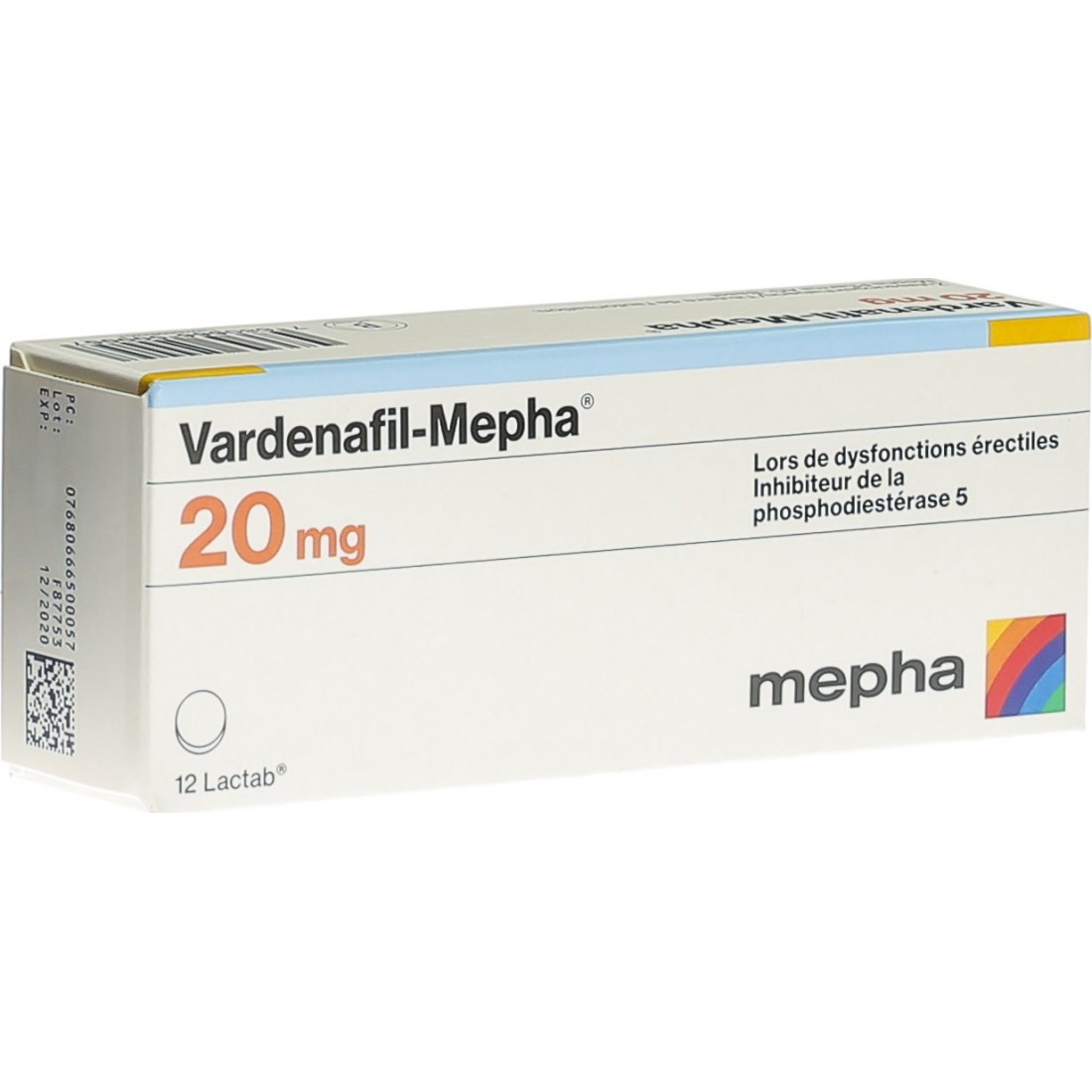 vardenafil 20mg generika
