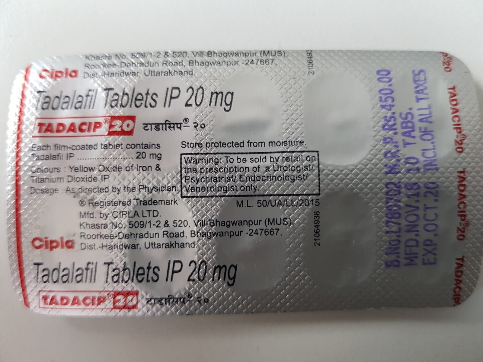 Tadalafil 20 Mg Livraison Rapide
