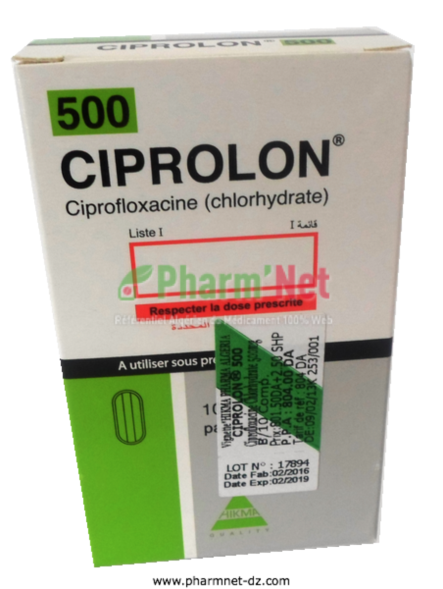 Ciplox prix france