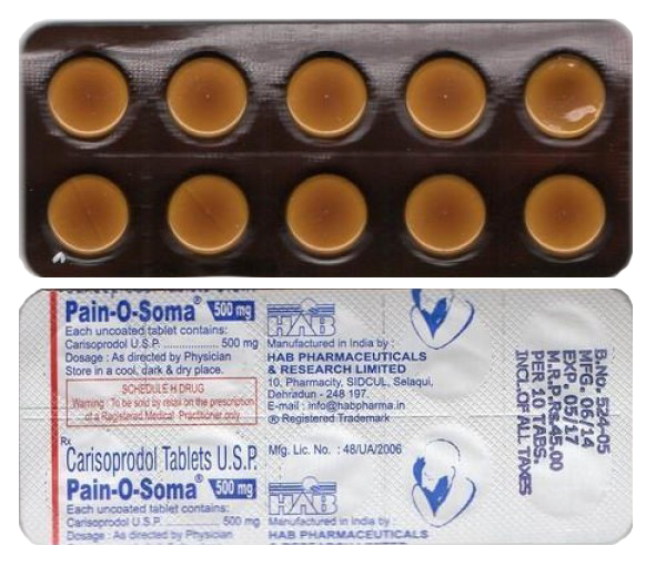 Carisoprodol 350mg