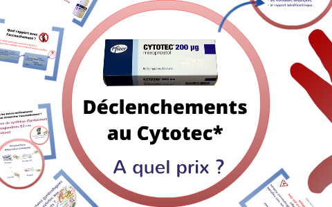 Cytotec france prix