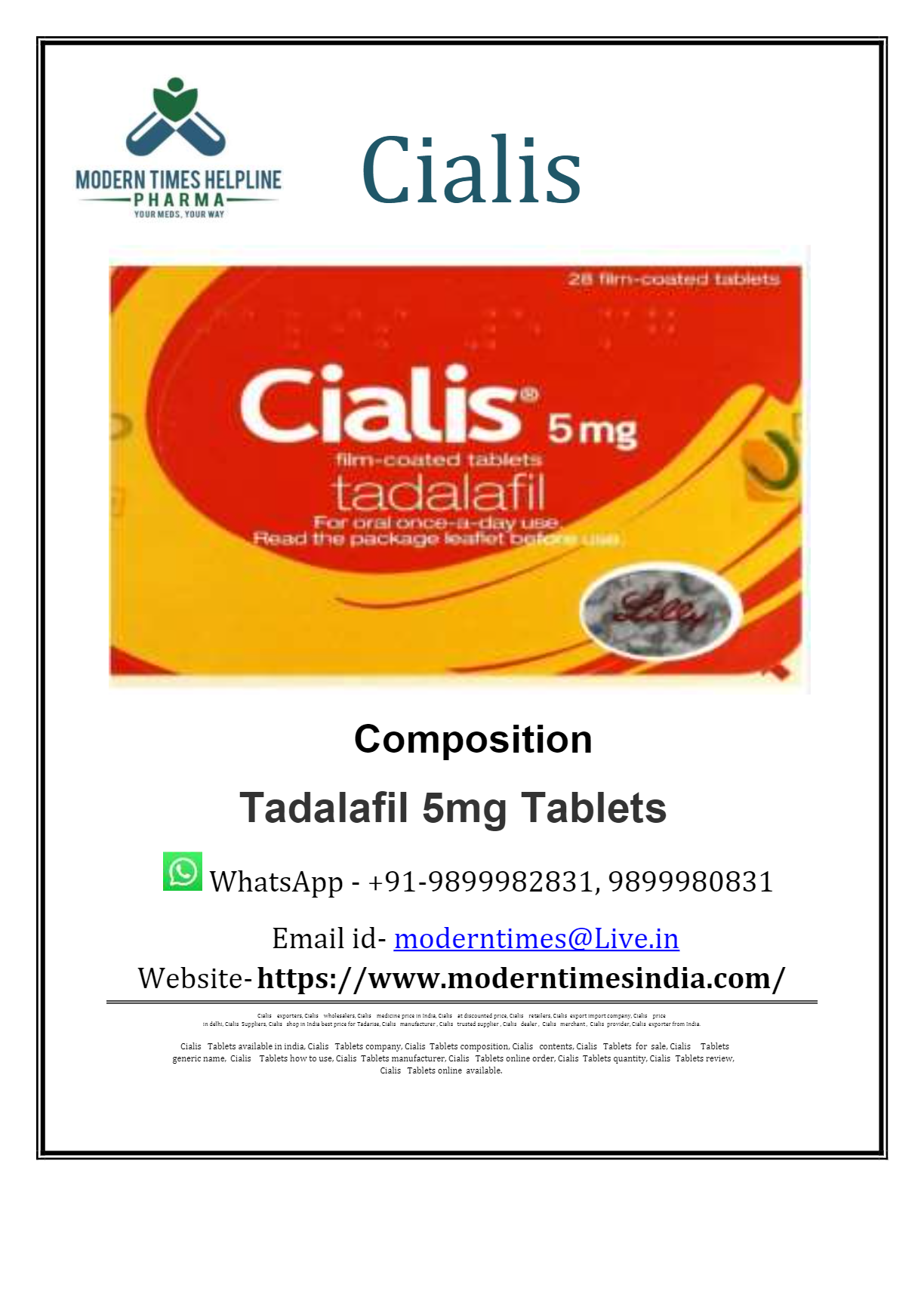 Cialis 5 mg