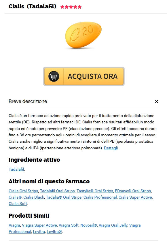 Cialis 20 mg online italia