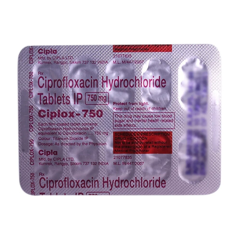 Cipro Antibiotik 750 Mg