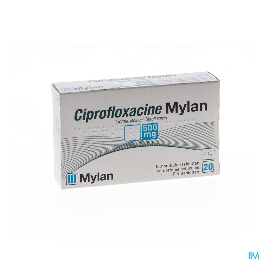 Ciprofloxacin 500 mg francais