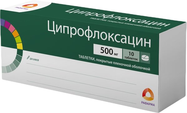Ciprofloxacin 500 mg hcl