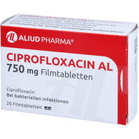 Ciprofloxacin 750 mg spc