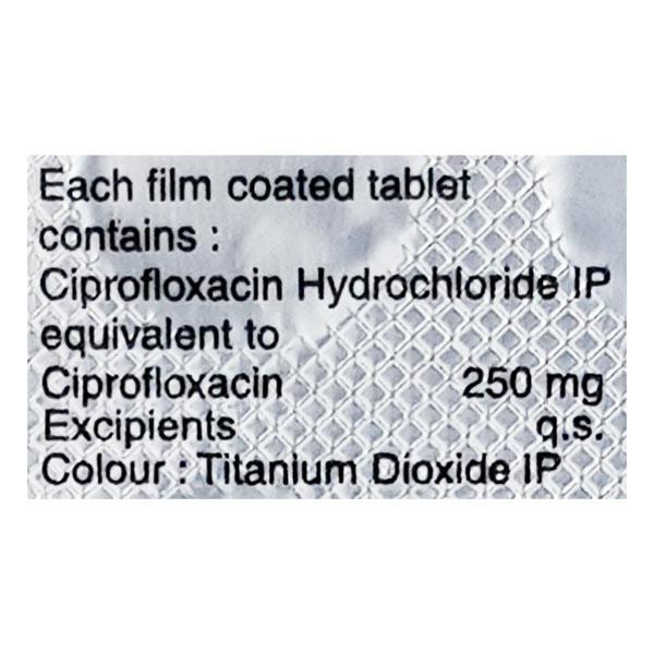 ciprofloxacin ip 250 mg