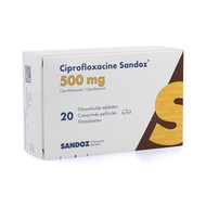 Ciprofloxacin le moins cher