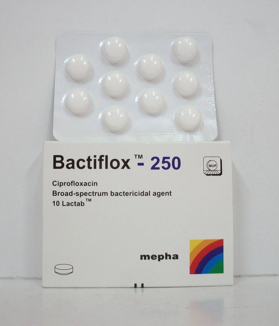 Ciprofloxacin mepha 250 mg