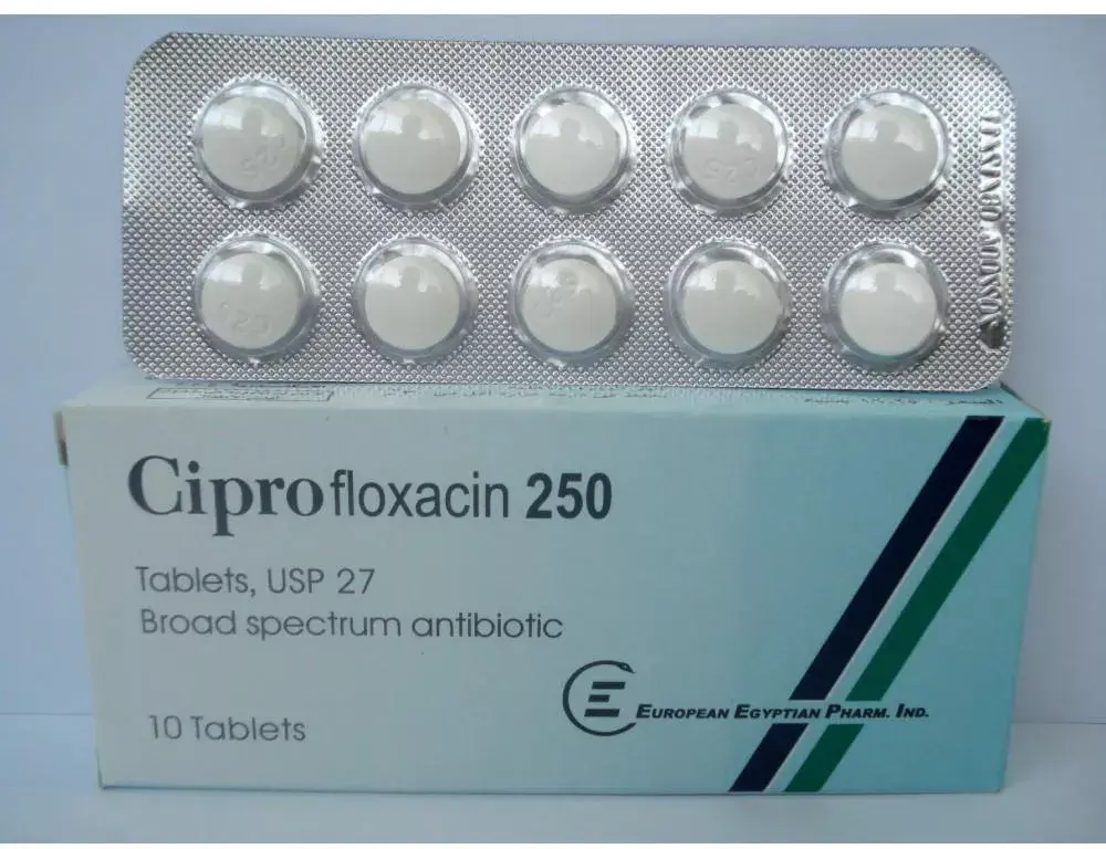 ciprofloxacin stada 250 mg