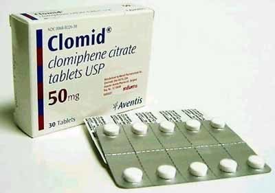 Clomiphene pilule