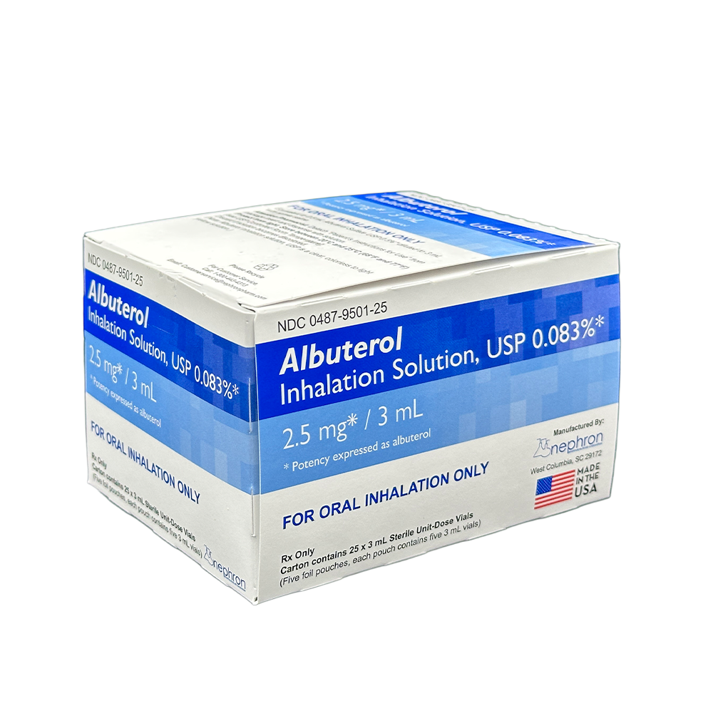 commander du albuterol